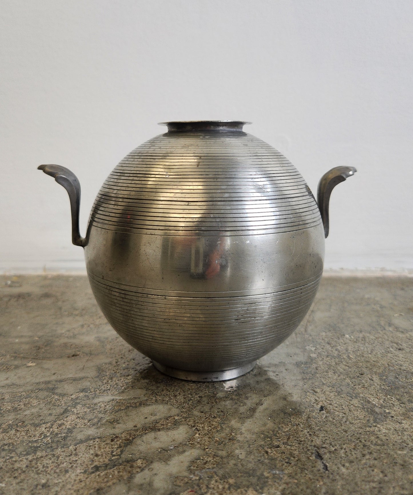 Pewter Vase by Sylvia Stave for C.G Hallberg, Sweden 1930