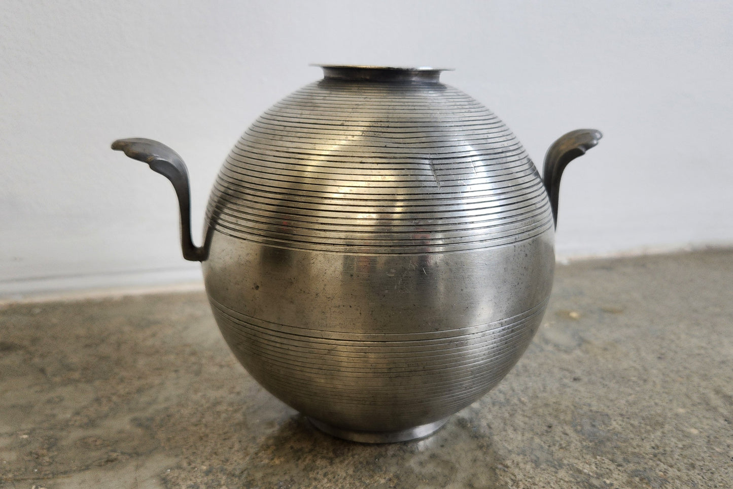 Pewter Vase by Sylvia Stave for C.G Hallberg, Sweden 1930