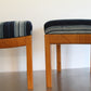 Danish Footstools with Pop-Up Storage