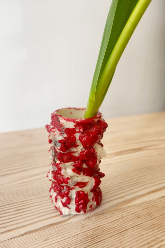 Tina Langhoff Ceramic Bud Vase