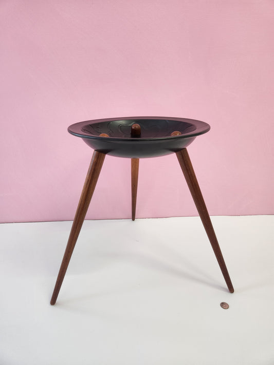 Danish Floor Ashtray: 1960s