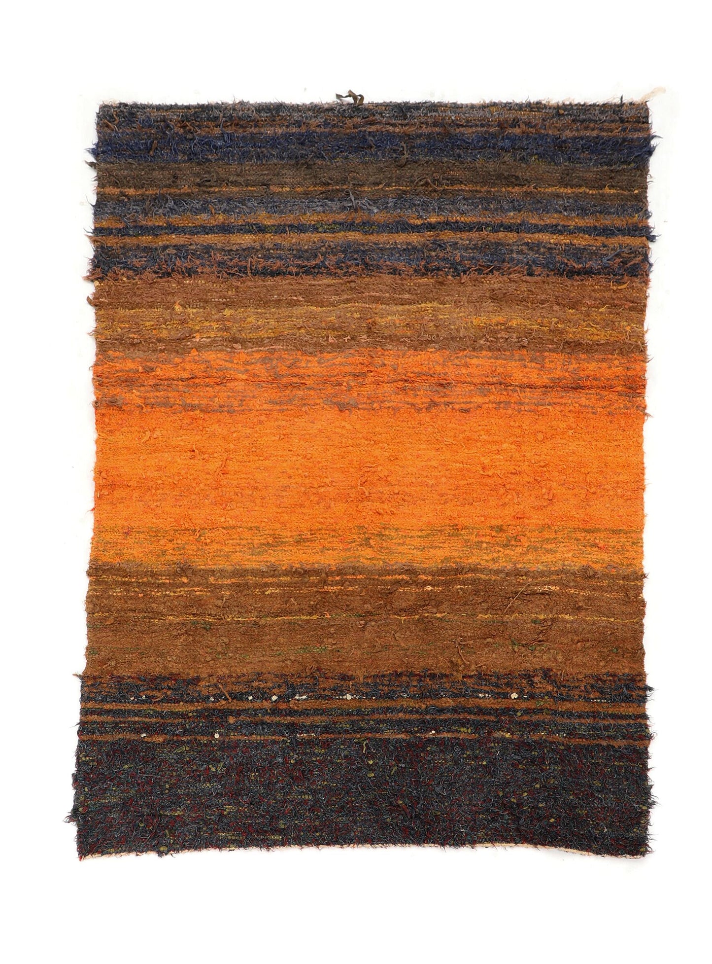 Finnish Reversible Rag Rug Carpet, 1976