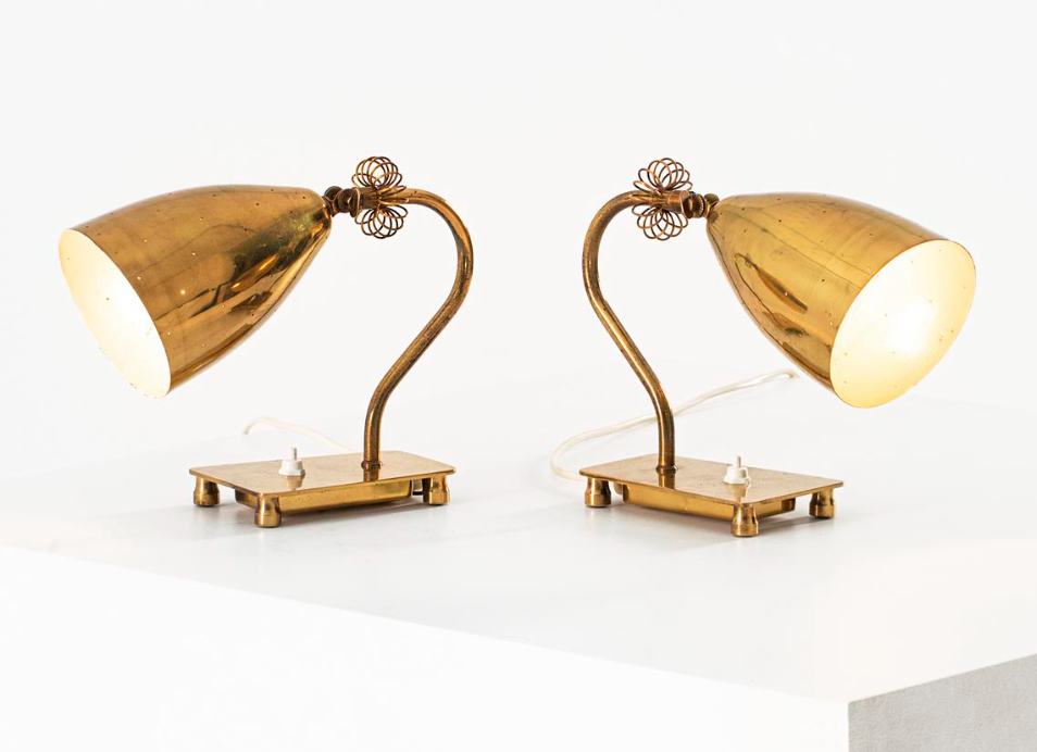 Itsu Brass Table Lamps, 1956