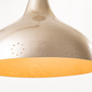Itsu Brass Wall Pendant with Perforated Aluminum Shade