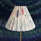 Josef Frank Brass "Dressing Lamp" with Floral Printed Shade