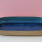 Nils Kähler: collection of blue glazed stoneware pieces