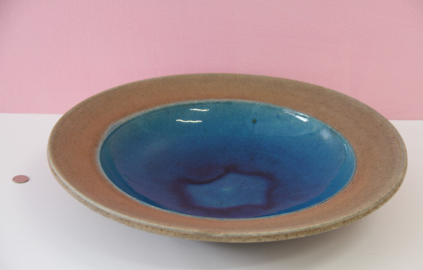 Nils Kähler: collection of blue glazed stoneware pieces