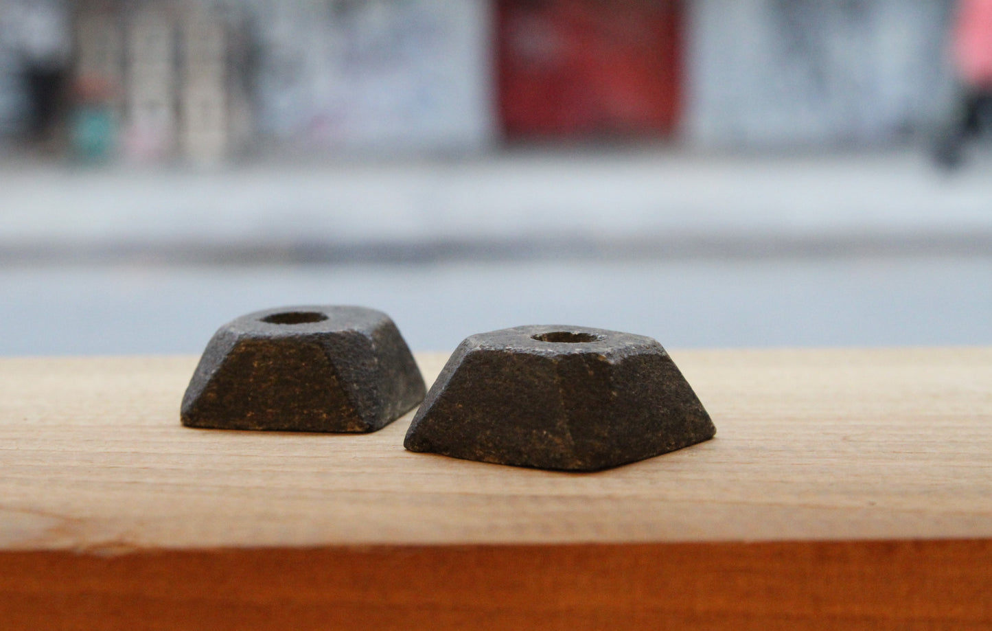 Greenlandic Soapstone Candle Holders