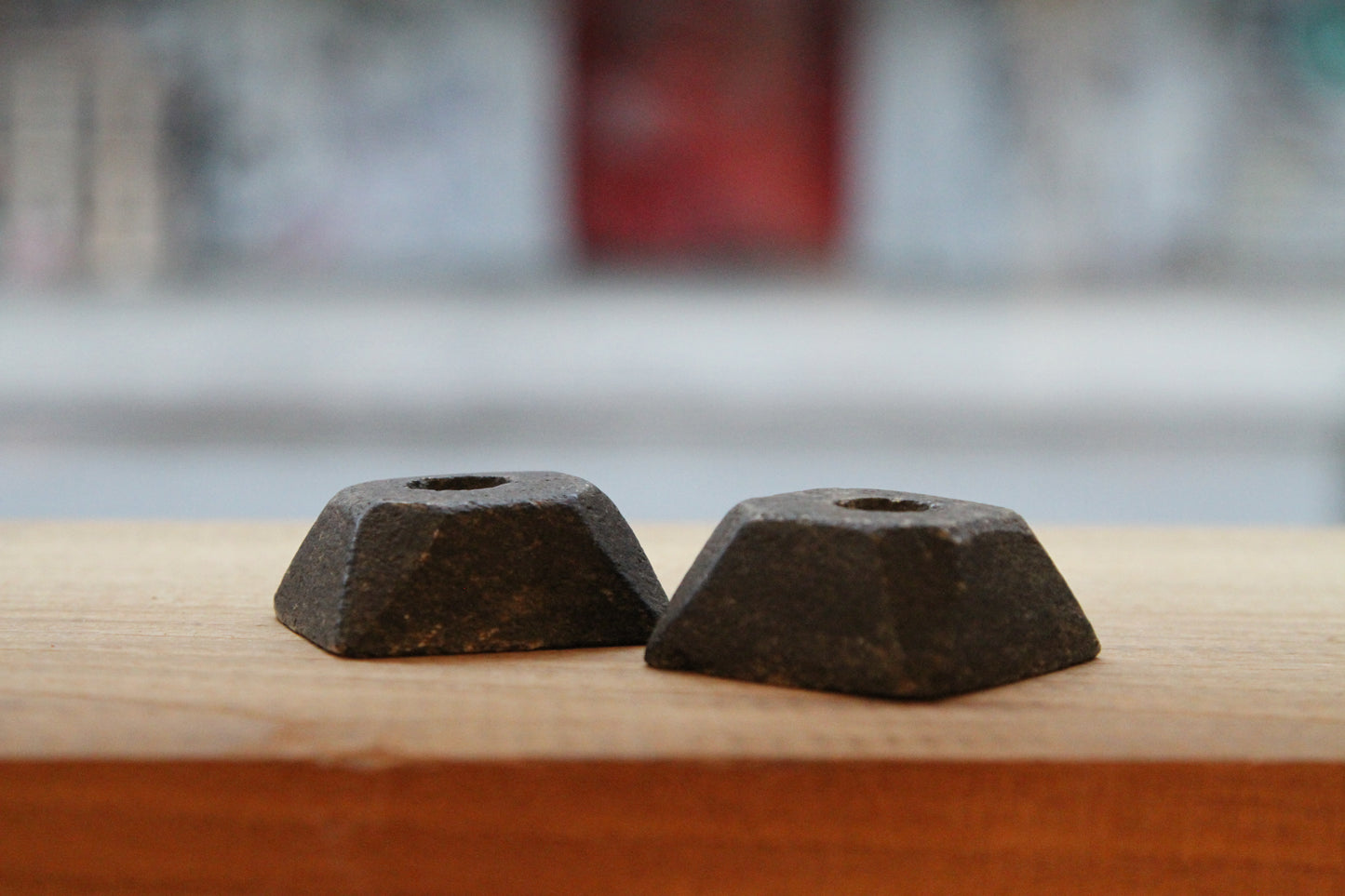 Greenlandic Soapstone Candle Holders