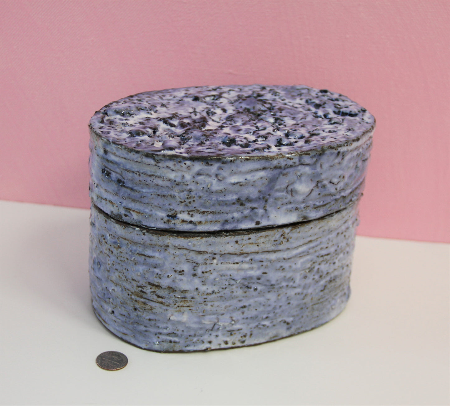 Tina Langhoff Stoneware Lidded Container