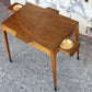 William Watting Rare Walnut Table with Brass Pull-Out Trays
